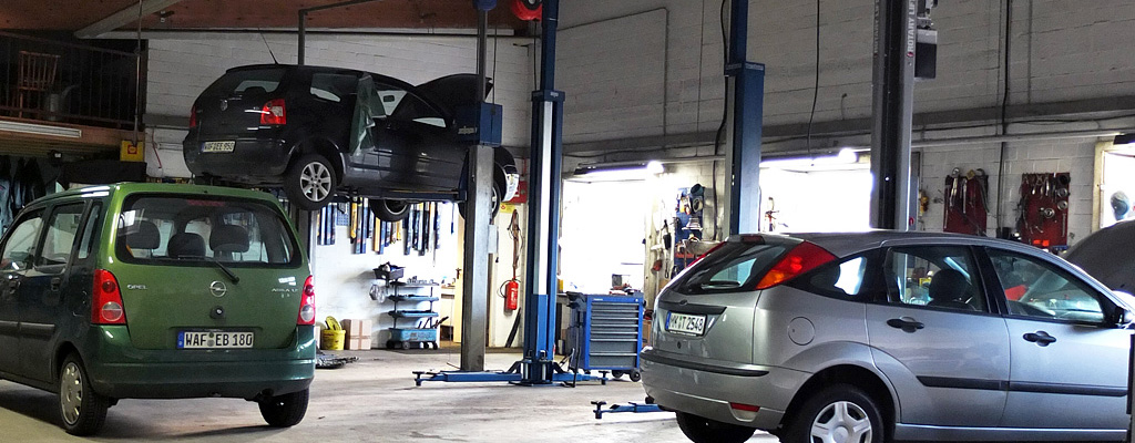 Autowerkstatt Kahnert Telgte, Innenansicht