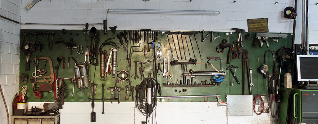 Autoservice Kahnert Telgte, Werkstatt Innenansicht