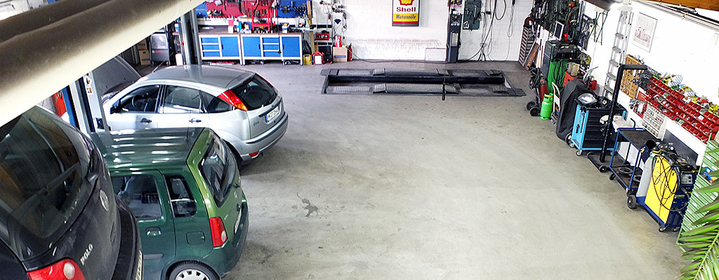 Kfz-Reparatur Kahnert Telgte, Innenansicht der Autowerkstatt