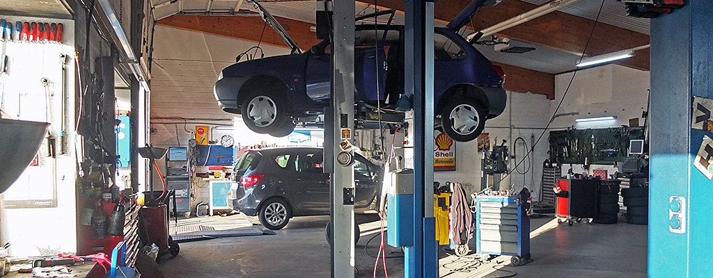 Kfz-Reparatur Kahnert Telgte, Innenansicht der Werkstatt